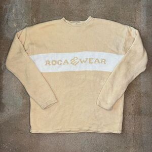 Rocawear Men's Cream and Tan Jumper